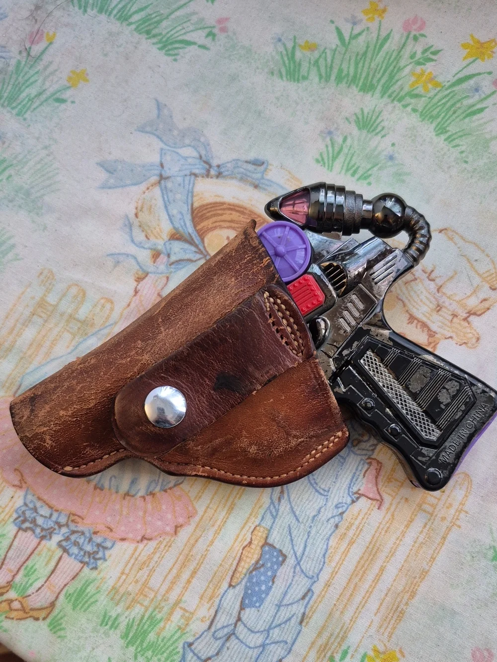 🌙Vintage Leather Holster Bucheimer Clark Left Hand LH 74 421 Brown OWB👉